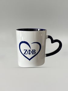Zeta Phi Beta 11 oz Coffee Cup product code is ZPB300