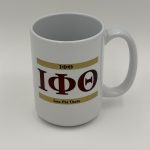 Iota Phi Theta 15 oz Coffee Cup product code is IPT300