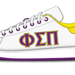 Phi Sigma Pi Sneaker Product Code is PSP100
