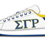 Sigma Gamma Rho (SGR) Sneaker Product Code is SGR100